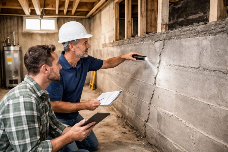 Basement Crack Repair in Arlington, MA