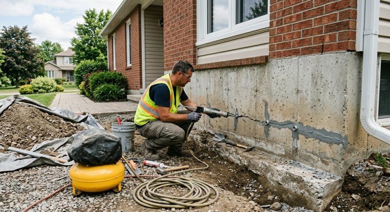 Basement Foundation Repair in Ayer, MA