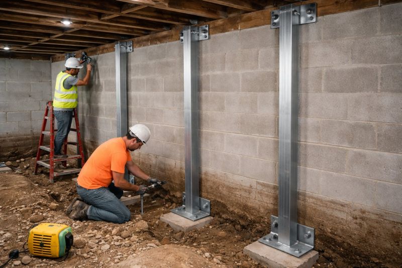 Basement Stabilization in Arlington, MA