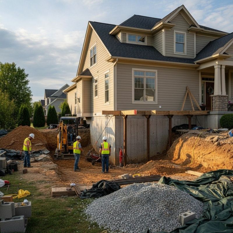 Building Foundation Repair in Dedham, MA