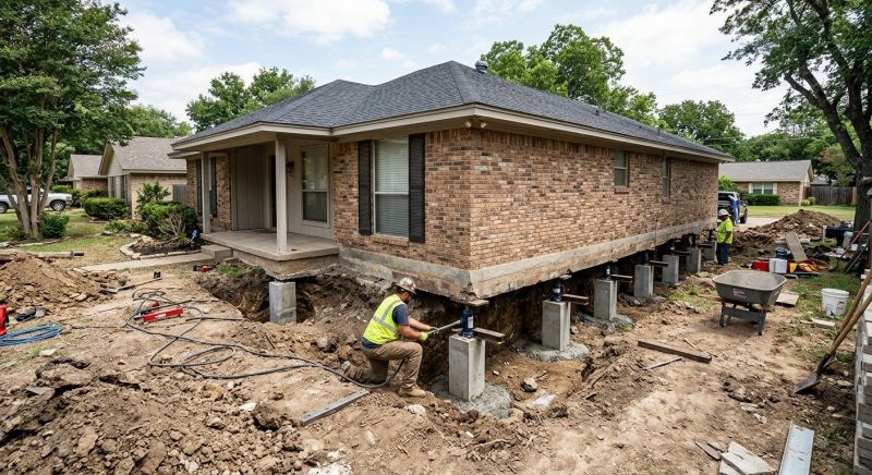 Concrete Foundation Leveling in Hingham, MA