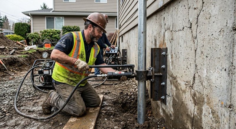 Concrete Foundation Leveling in Hull, MA