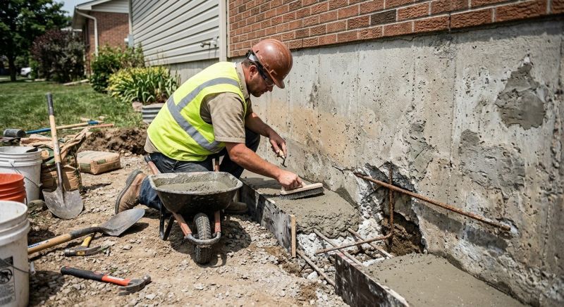 Concrete Foundation Repair in Essex County, MA