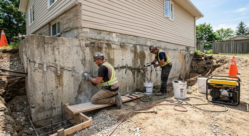 Concrete Foundation Repair in Everett, MA