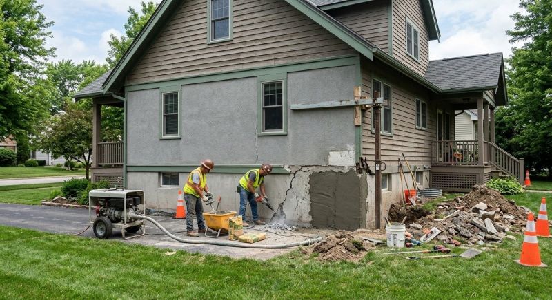 Concrete Foundation Repair in Lawrence, MA