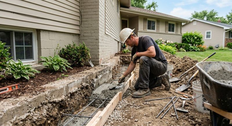 Concrete Foundation Repair in Methuen, MA