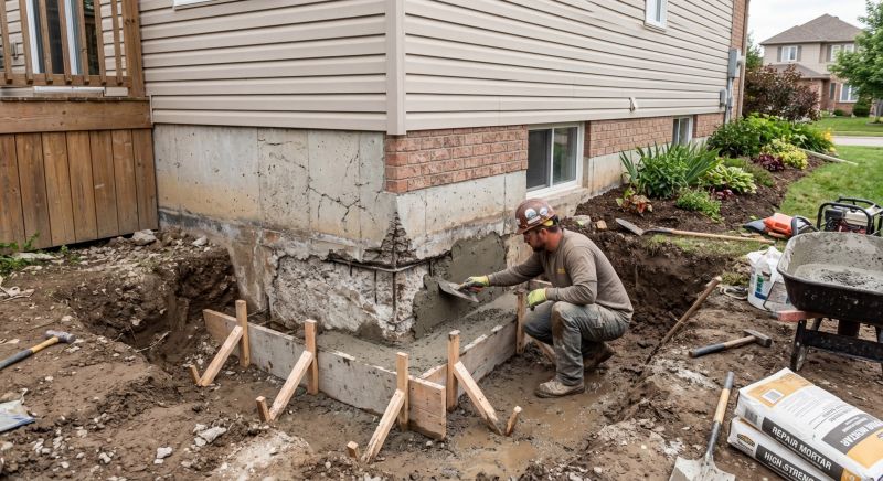 Concrete Foundation Repair in Needham, MA