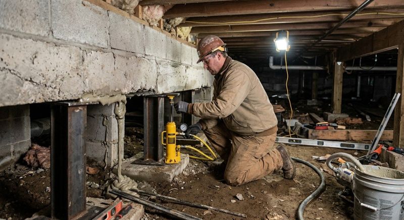 Crawlspace Foundation Repair in Ashland, MA
