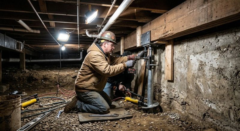 Crawlspace Foundation Repair in Danvers, MA