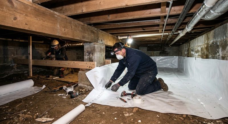 Crawlspace Repair in Arlington, MA