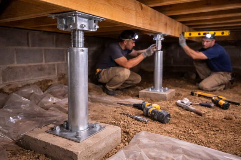 Crawlspace Structural Repair in Arlington, MA
