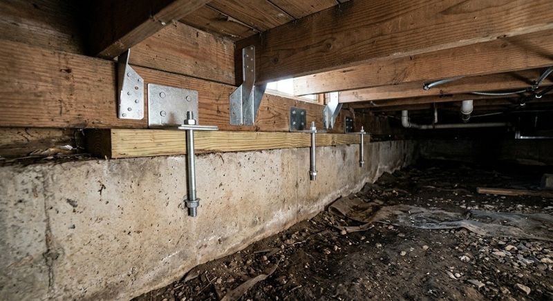 Crawlspace Structural Repair in Arlington, MA