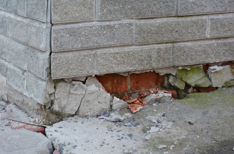 Foundation Damage Repair in East Weymouth, MA