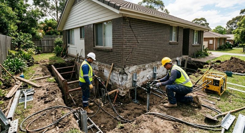 Foundation Damage Repair in Medford, MA