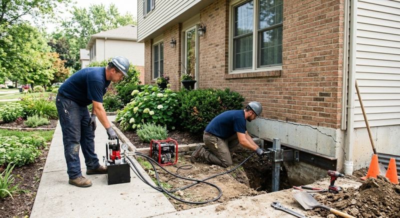 Foundation Jacking in Cambridge, MA