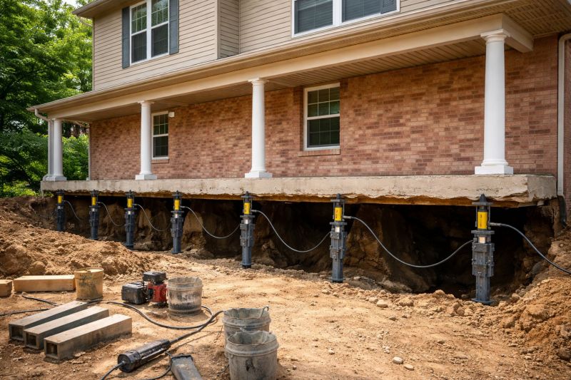 Foundation Jacking in Concord, MA