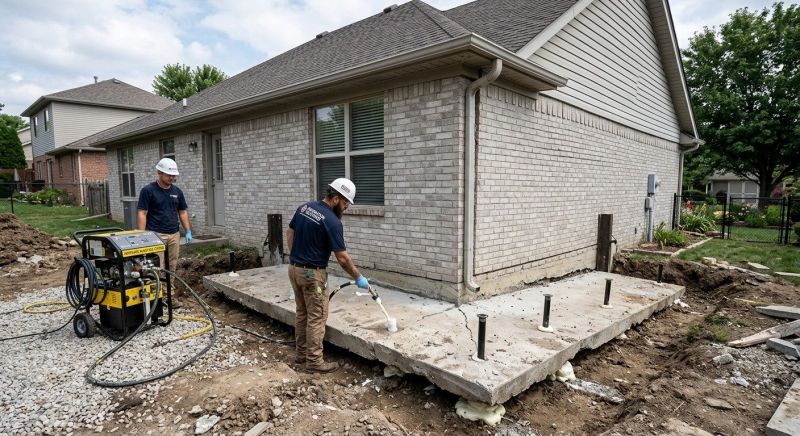 Foundation Lifting in Southborough, MA