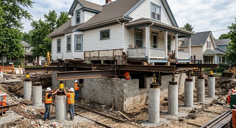 Foundation Raising in Billerica, MA