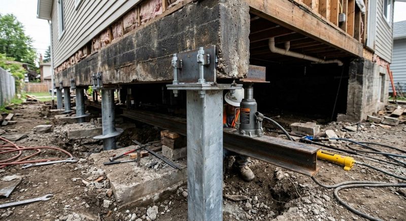 Foundation Raising in Burlington, MA