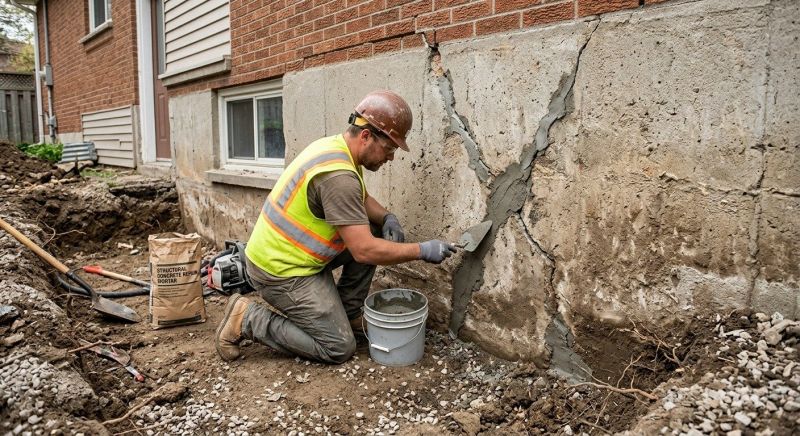Foundation Repair in East Walpole, MA