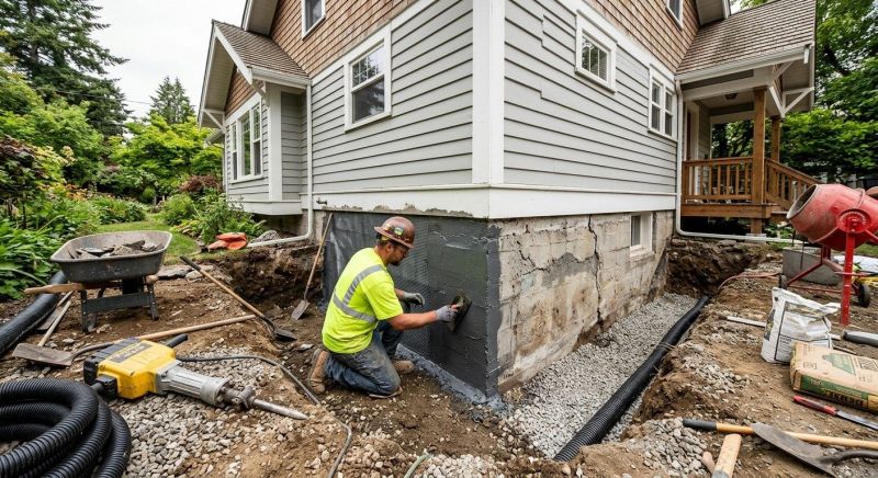 Foundation Restoration in Arlington, MA