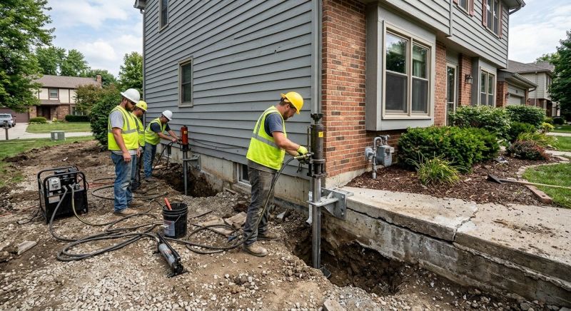 Foundation Stabilizing in Andover, MA