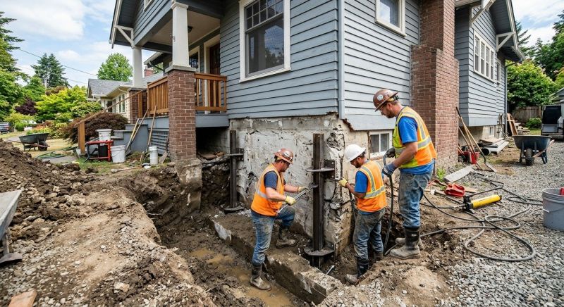 Foundation Stabilizing in Braintree, MA