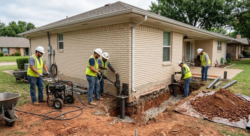 Foundation Stabilizing in Brockton, MA
