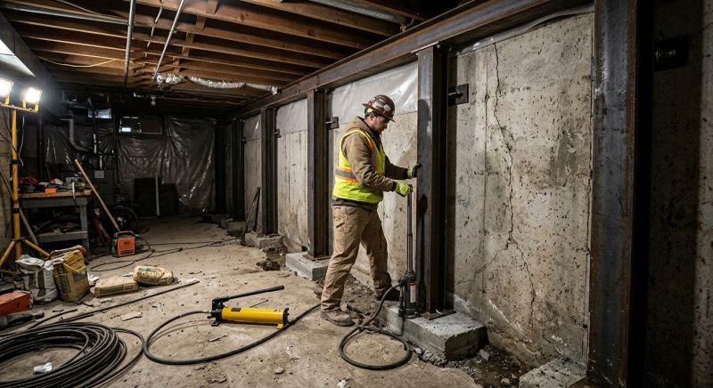 Foundation Stabilizing in Brockton, MA