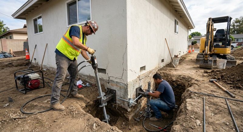 Foundation Stabilizing in Essex County, MA