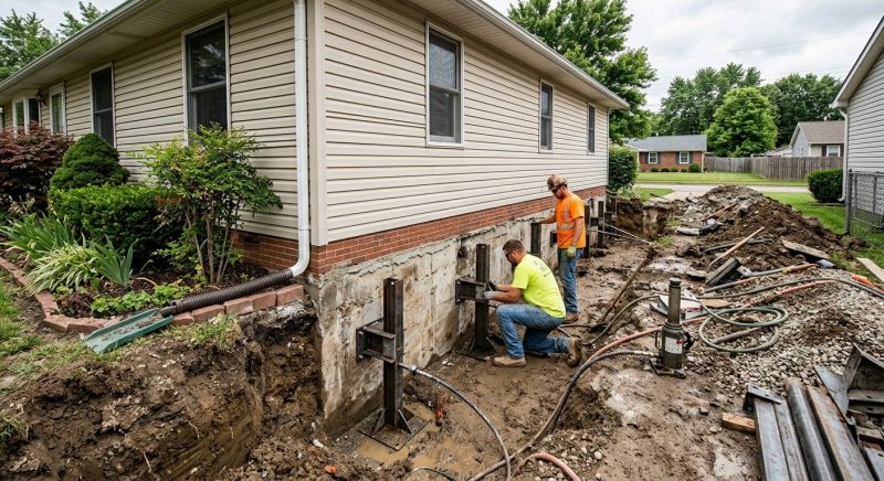 Foundation Stabilizing in Medway, MA