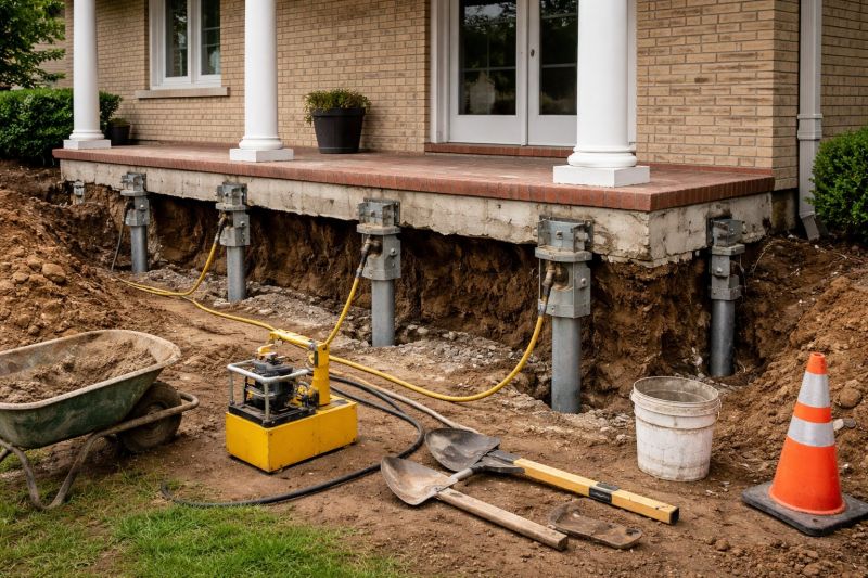 Foundation Stabilizing in Needham, MA
