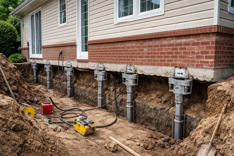 Foundation Underpinning in Arlington, MA