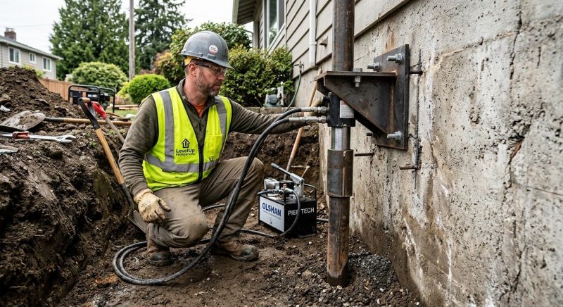 Home Foundation Leveling in Hingham, MA