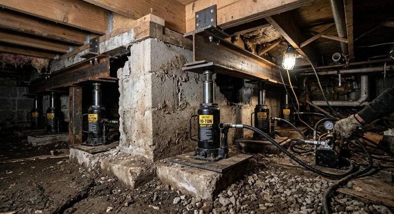 Home Foundation Leveling in Jamaica Plain, MA