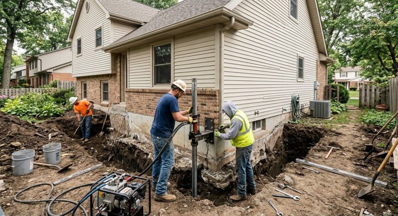 Home Foundation Repair in Wilmington, MA