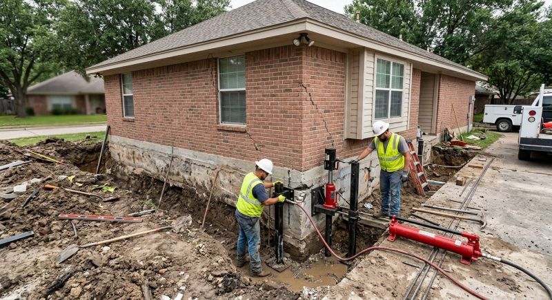 House Foundation Repair in Avon, MA