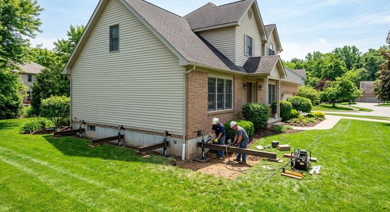 House Leveling in Peabody, MA