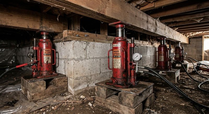 House Settling Repair in Arlington, MA