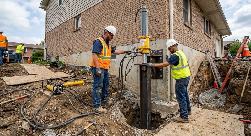 Settling Foundation Service in Topsfield, MA
