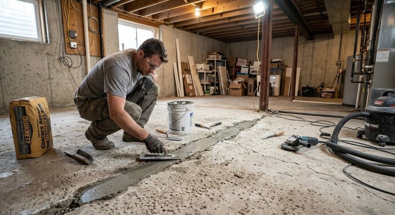 Slab Foundation Repair in Arlington, MA