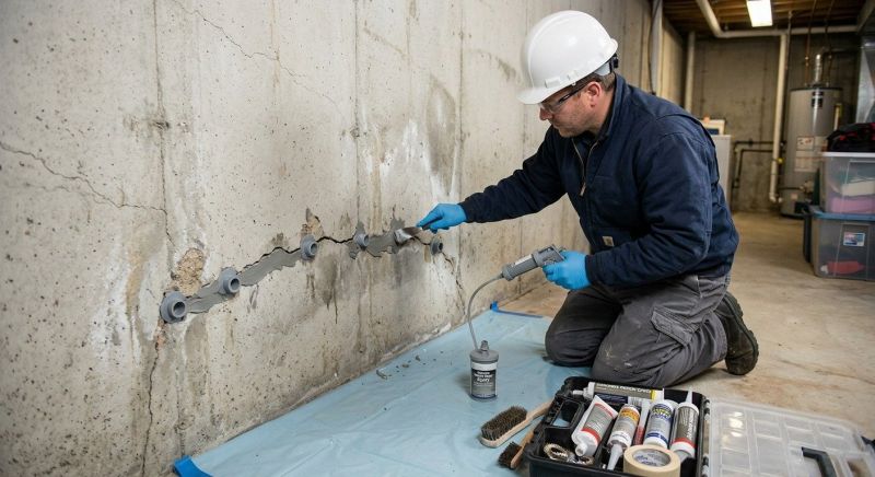 Structural Crack Repair in Arlington, MA