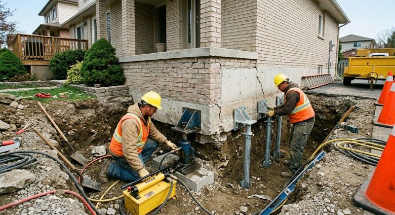 Structural Foundation Repair in Acton, MA