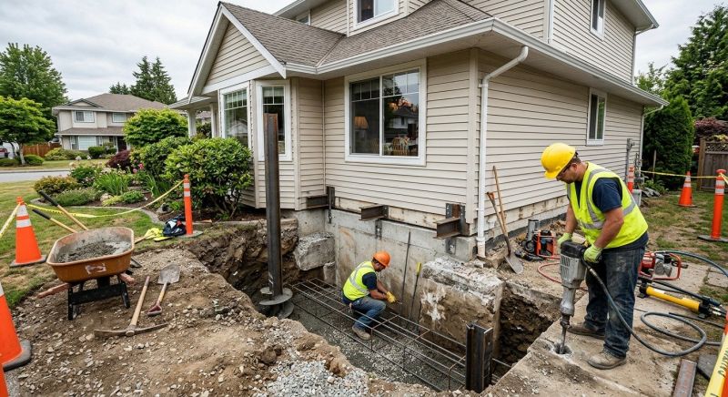 Structural Foundation Repair in Burlington, MA