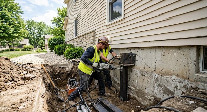 Structural Foundation Repair in Newton, MA