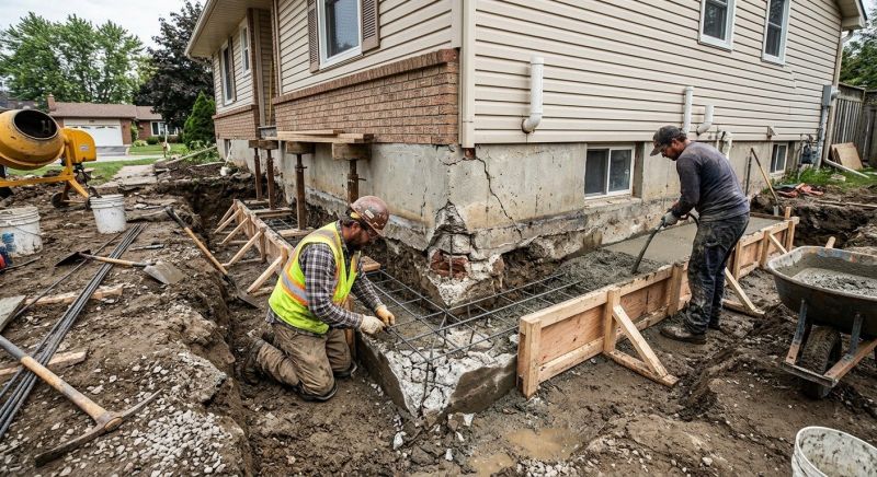 Foundation Repair in Norfolk, MA