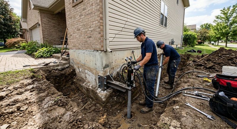 Settling Foundation Service in Southborough, MA
